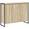 vidaXL Mobile laterale Rovere Sonoma 96,5 x 30 x 75 cm