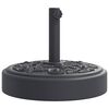 vidaXL Base per Ombrellone per Pali &Oslash;38/48 mm 25 kg Rotonda