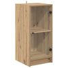 vidaXL Credenza rovere artigianale 35 x 37 x 76 cm Legno multistrato