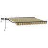 vidaXL Cornice per Tenda Manuale con LED 3 x 2,5 m