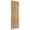 vidaXL Tenda Antimosche per Porte in Bamb&ugrave; 56x185 cm