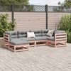 vidaXL Set Divani Giardino 6 pz Cuscini Legno Massello Abete Douglas