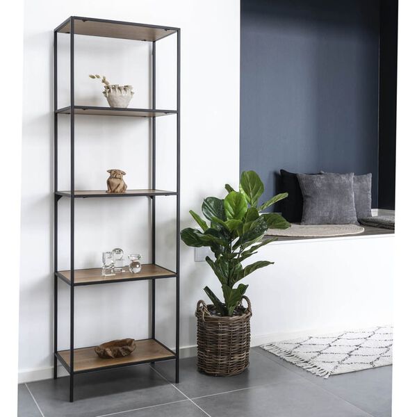 House Nordic Pianta con Foglie Artificiali Fiddle 100 cm Verde