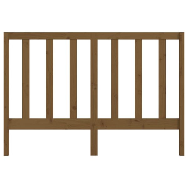 vidaXL Testiera per Letto Ambra 166x4x100 cm in Legno Massello di Pino