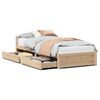 vidaXL Letto senza Materasso 90x200 cm in Legno Massello di Pino