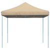 vidaXL Tenda da Festa Pieghevole Pop-Up Beige 292x292x315 cm