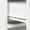 vidaXL Credenza Bianco 40 x 40,5 x 135 cm Legno multistrato