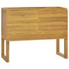 vidaXL Mobile da Bagno 90x40x75,5 cm in Legno Massello di Teak