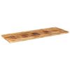 vidaXL Piano per Tavolo 140x60x1,5 cm Rettangolare Legno Mango Grezzo