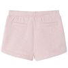 Pantaloncini per Bambini con Coulisse Rosa Chiaro Misto 128
