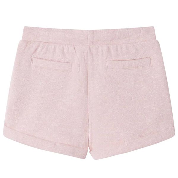 Pantaloncini per Bambini con Coulisse Rosa Chiaro Misto 128