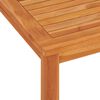 vidaXL Set da Pranzo per Giardino 5 pz in Legno Massello di Teak
