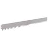 vidaXL Bordura per Prato 10 pz 103 x 10 cm Stainless Steel Argento
