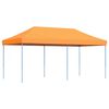 vidaXL Tenda Party Arancione 292 x 580 x 315 cm Tessuto Oxford