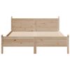 vidaXL Letto senza Materasso 120x190 cm in Legno Massello di Pino