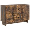 vidaXL Credenza Rovere Fumo 89 x 34,5 x 60 cm Legno ingegnerizzato