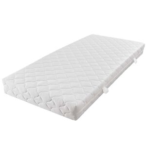 vidaXL Materasso con Fodera Lavabile 200 x 90 x 17 cm H3