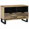 vidaXL Unit&agrave; TV 70 x 33 x 46 cm Marrone Legno ingegnerizzato
