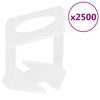 vidaXL Clip di Livellamento per Piastrelle 2500 pz 3 mm
