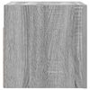 vidaXL Armadietti TV Montati a Parete Grigio Sonoma 30,5x30x30 cm