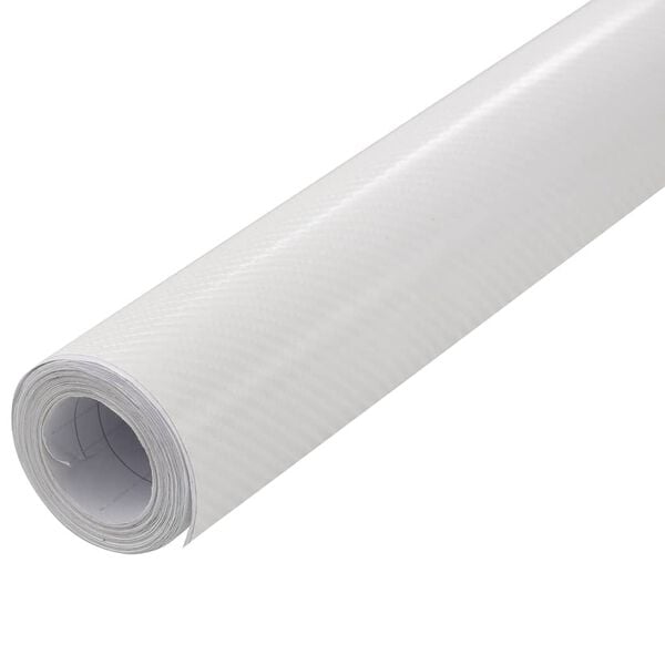 vidaXL Pellicole per Auto 2 pz 4D Bianco 100x150 cm