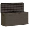vidaXL Baule da Giardino 280 L Marrone