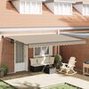 vidaXL Tenda da Sole Beige 450 x 300 x 165 cm Poliestere e Metallo