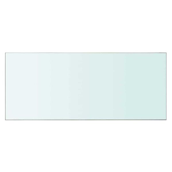 vidaXL Mensola in Vetro Trasparente 70x30 cm