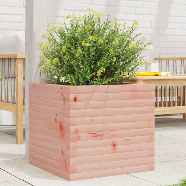 vidaXL Fioriera da Giardino 50x50x45,5 cm in Legno Massello di Douglas