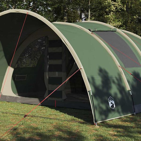 vidaXL Tenda a tunnel con tetto Verde 710 x 460 x 245 cm