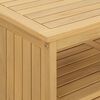 vidaXL Tavolo Consolle da Giardino 110x35x75 cm Legno Massello Acacia