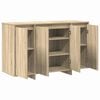 vidaXL Credenza rovere sonoma 120 x 41 x 75 cm Legno multistrato