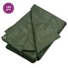 vidaXL Telone 180 g/m&sup2; 4x4 m Verde HDPE