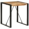 vidaXL Tavolo da Pranzo 70x70x75 cm in Legno Massello di Mango Grezzo