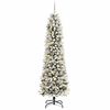 vidaXL Albero di Natale artificiale con 300 LED Bianco 240 cm
