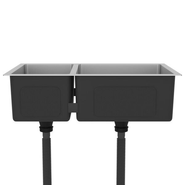 vidaXL Lavello da Cucina in Acciaio Inossidabile