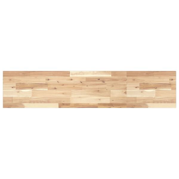 vidaXL Ripiano a Parete 140x30x2 cm Legno Massello Acacia Non Trattato