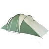 vidaXL Tenda da Campeggio a Cupola per 6 Persone Verde Impermeabile