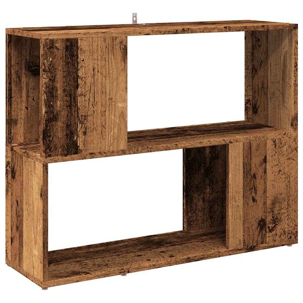 vidaXL Libreria/Divisorio Legno Antico 80x24x63 cm
