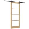 vidaXL Porta scorrevole ORKDAL Naturale 93 x 232 cm