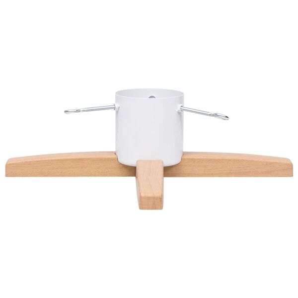 vidaXL Base per Albero di Natale 55x55x15,5 cm