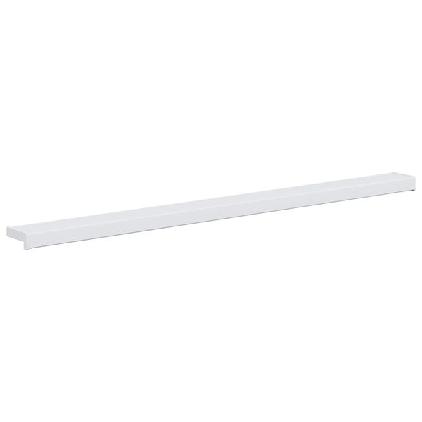 vidaXL Soglia della Finestra Bianco 120 x 10 x 4,5 cm PVC