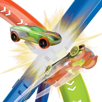 Hot Wheels Set da Gioco Hyper-Speed Crash Action