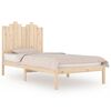 vidaXL Giroletto in Legno Massello di Pino 100x200 cm