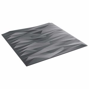 vidaXL Pannelli da parete 24 pcs Grigio pietra 50 x 50 cm Schiuma XPS