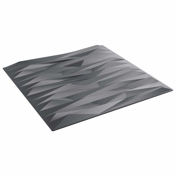 vidaXL Pannelli da parete 24 pcs Grigio pietra 50 x 50 cm Schiuma XPS