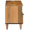 vidaXL Mobile TV Naturale 100 x 33,5 x 46 cm Legno di mango massello