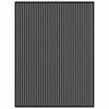 vidaXL Tappetino Nero 80 x 120 cm Polipropilene