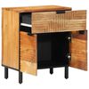 vidaXL Armadietto per letto Marrone 50 x 33 x 60 cm