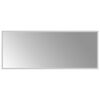 vidaXL Specchio da bagno LED Trasparente 100 x 40 cm vetro temperato